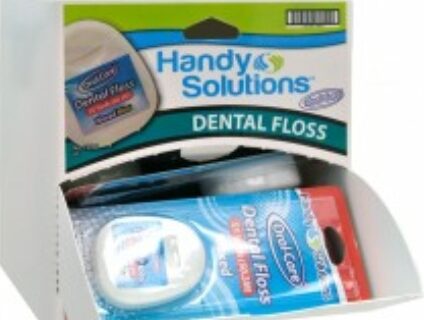 Dental Floss in Dispenser - 12 Count