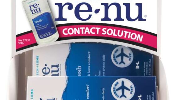 RENU re-nu Contact Lens Solution in a Dispenser - 9 Count