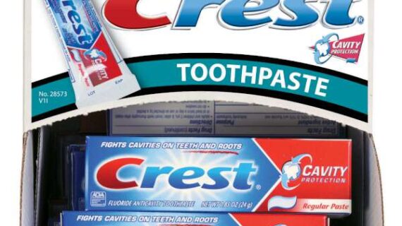 Crest Toothpaste Dispenser - Dental - 12 Count