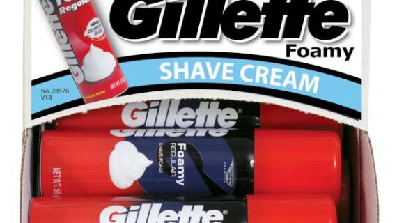 Gillette Foamy Shave Cream Dispenser