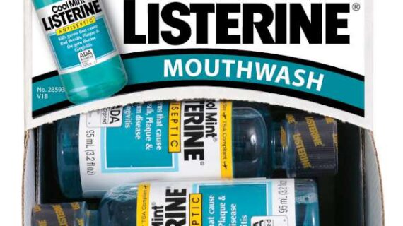 Listerine Cool Mint Dispenser - Dental - 8 Count