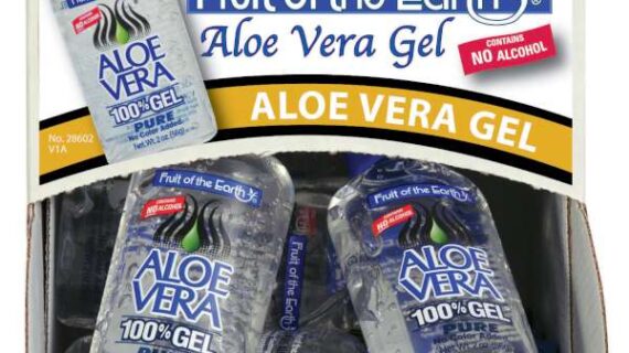 Aloe Vera Gel After Sun 2oz., Suntan Sun Tan Dispenser - 12 Count