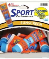 Banana Boat Sports Sunscreen SPF 30  1oz., Suntan Sun Tan Dispenser