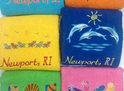 Embroidered Beach Towels
