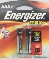 AAA 2 pk Batteries Energizer Max
