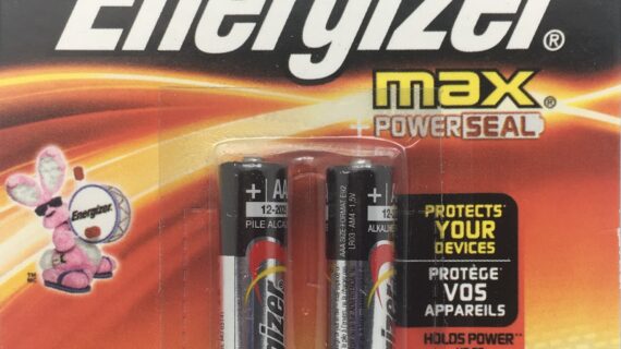 AAA 2 pk Batteries Energizer Max