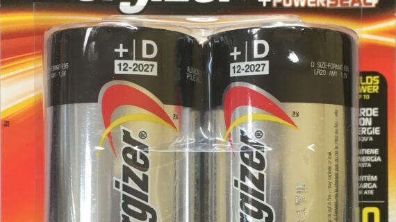 D 2 pk Batteries Energizer Max