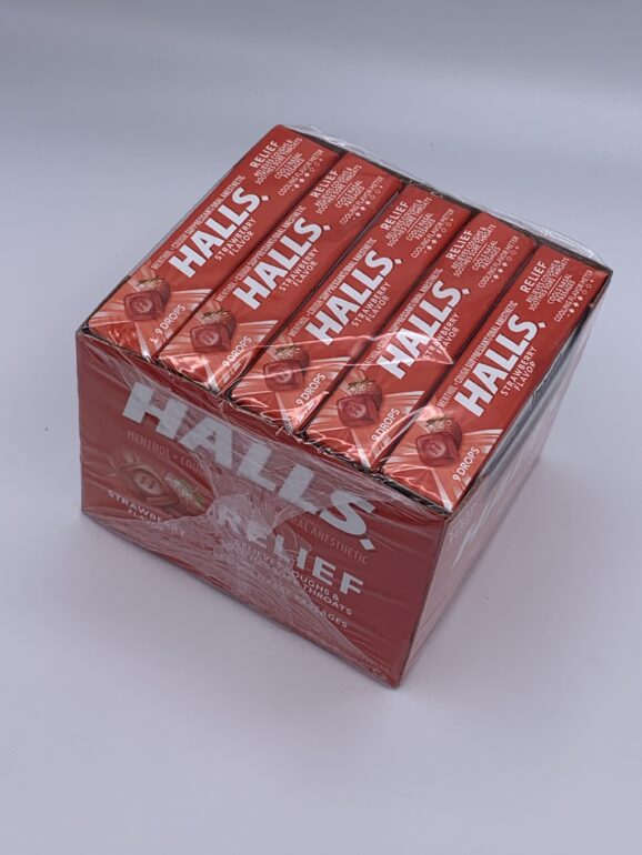 Halls 20 pk. - Strawberry (MSRP $2.99 ea.)