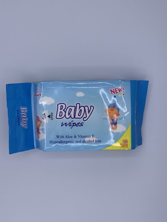 Baby Wipes Blue