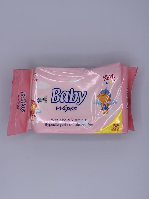 Baby Wipes Pink