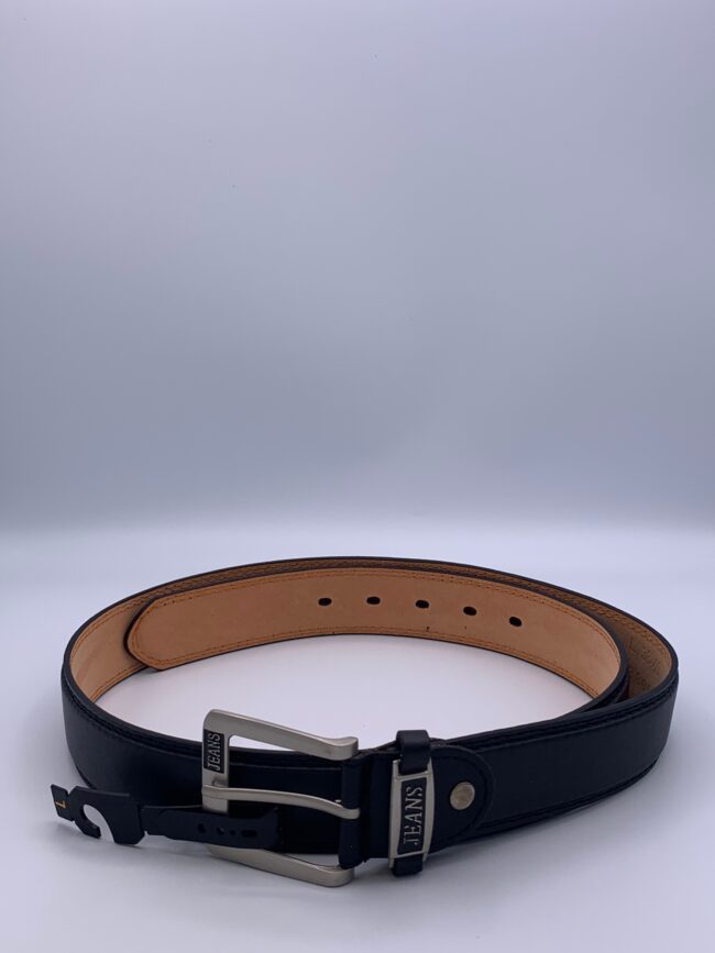Leather Belts 1.00" Black Asst. Sizes.