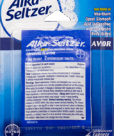 Alka Seltzer Blister