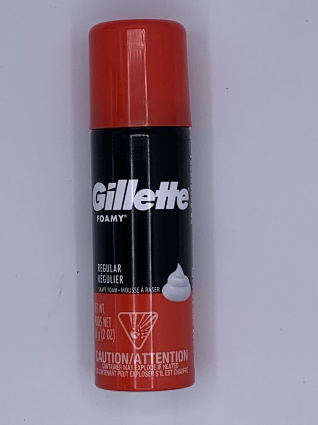Trial Size Gillette Shaving Foamy 2. oz