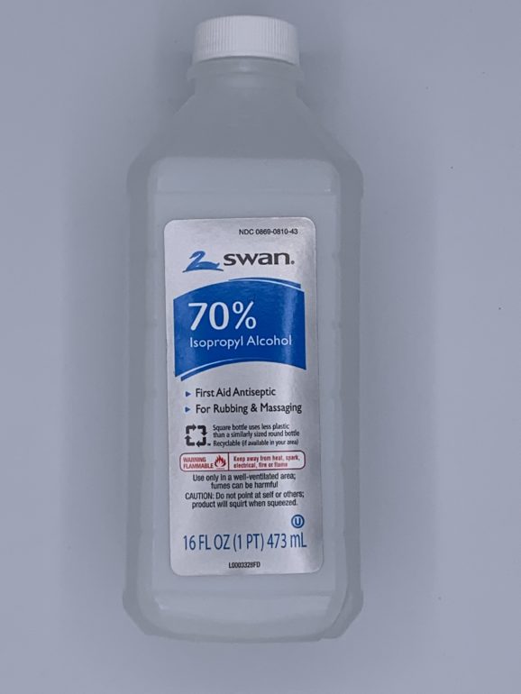 Rubbing Alcohol Clear