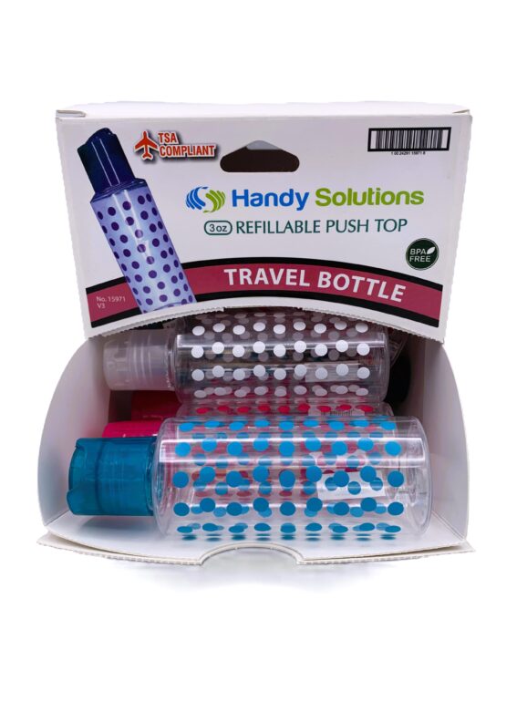 Travel Bottle Dispenser - 12 Count