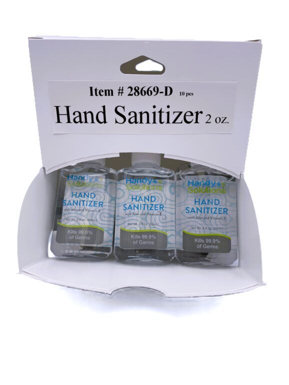 Hand Sanitizer 2 oz. Dispenser 10 Count