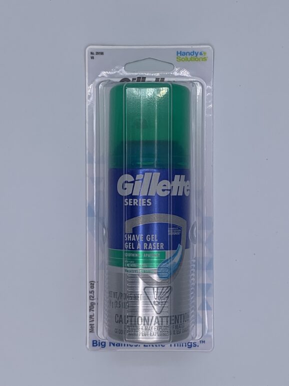 Gillette Shaving Gel Blister