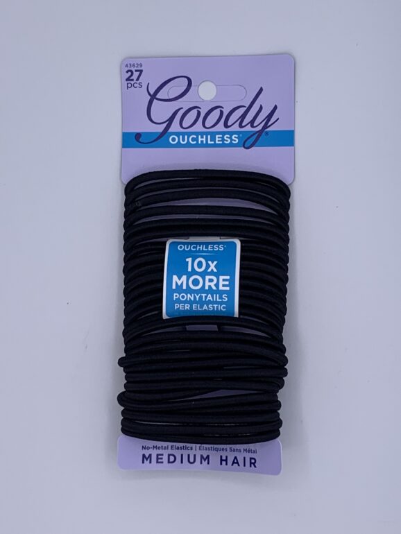 Goody's 27 pc All Black * Hair Elastics