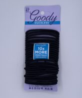 Goody's 27 pc All Black * Hair Elastics