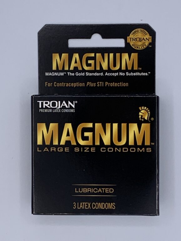 Trojans Condoms Black Magnum