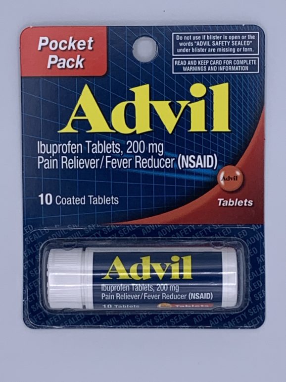 Advil 10 tablets (MSRP $6.99)