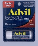 Advil 10 tablets (MSRP $6.99)
