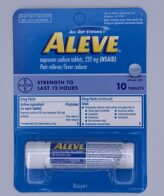 Aleve 10 tablets