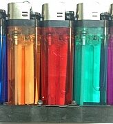 Disposable Lighters Clear - Assorted Colors