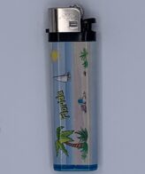 Beach Scene Florida - Disposable Lighters