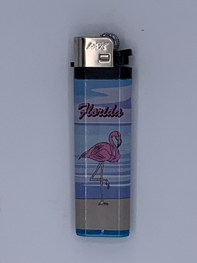 Flamingo Florida Disposable Lighters - in 50 pc. Display