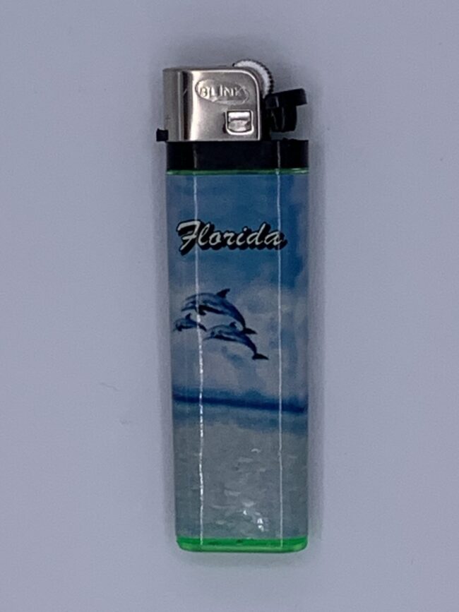 Dolphins Florida Disposable Lighters - in 50 pc. Display