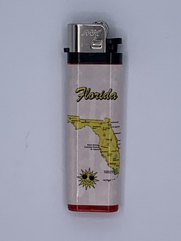 Map Florida Disposable Lighters - in 50 pc. Display