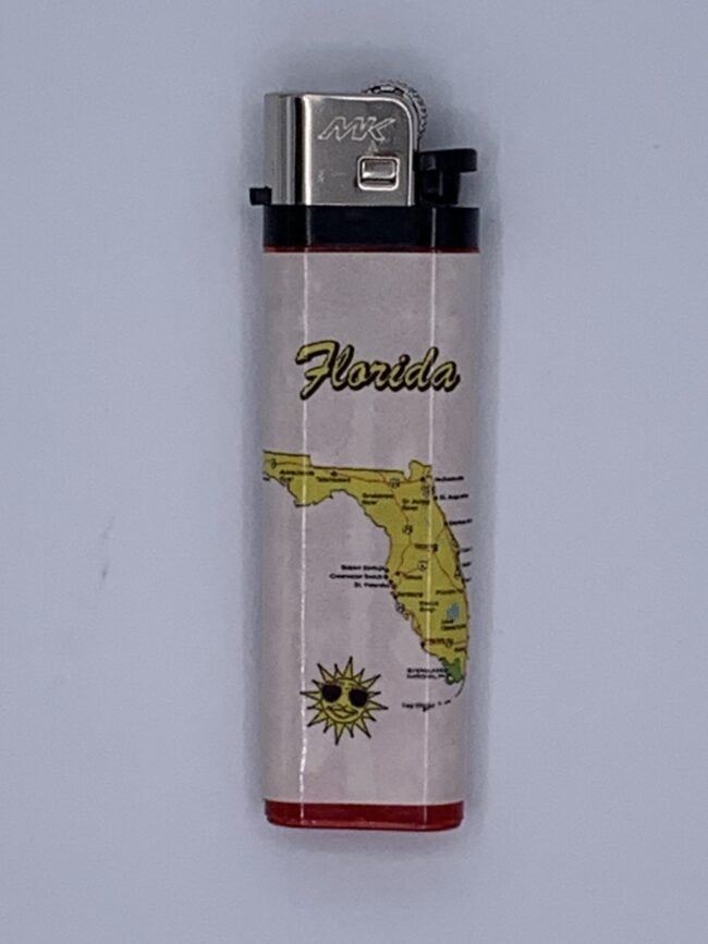 Map Florida Disposable Lighters - in 50 pc. Display