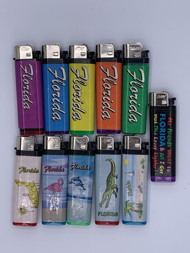 Beach Scene Florida - Disposable Lighters