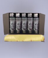 $100 Bill Disposable Lighters - in 50 pc. Display