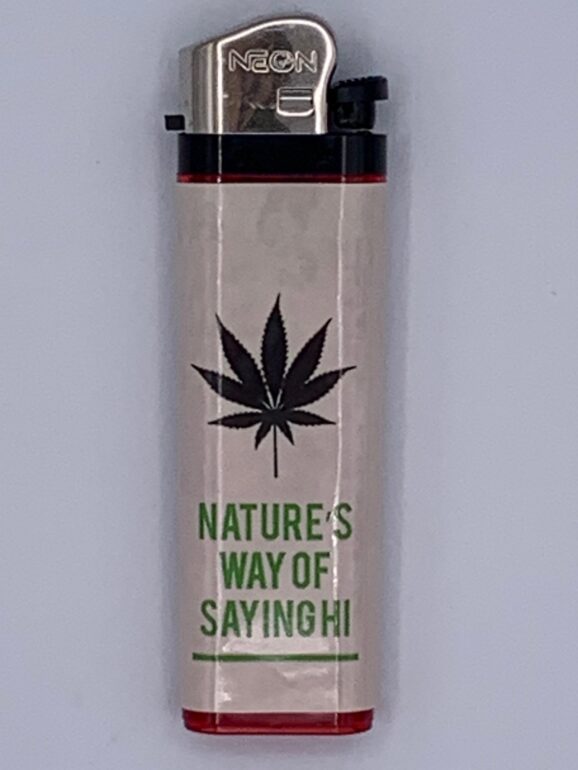 Natural Leaf Disposable Lighters - in 50 pc. Display