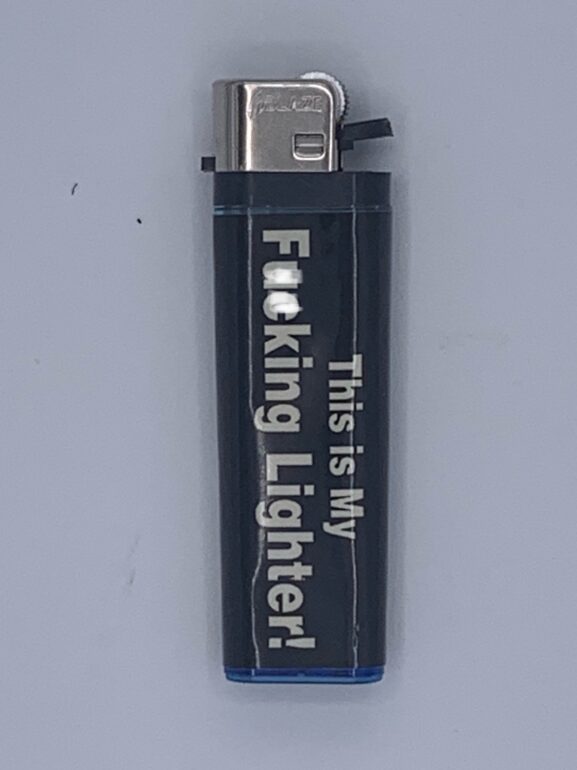 This is my Fxxking Lighter - in 50 pc. Display