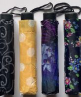 Umbrella Mini Folding  *  6 Ribs  *  Art / Designs Asst.
