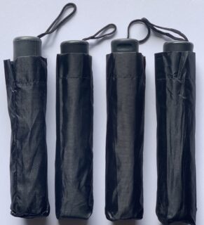 Folding Umbrellas Black Colors
