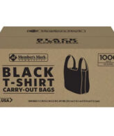 Gift Store Carry-Out Bags - Black
