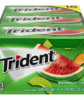 Trident Watermelon Twist Sugar Free Gum  (14 pieces, 15 pks.)