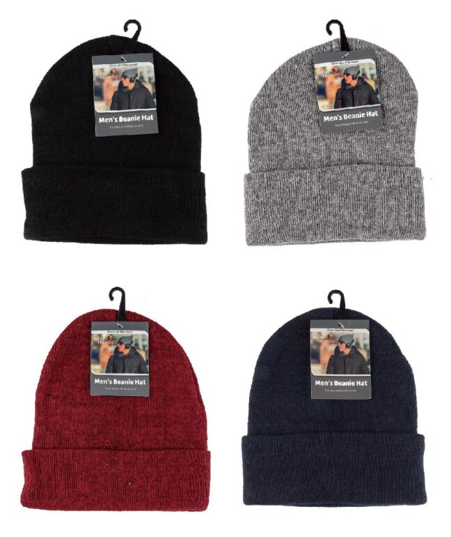 Men's / Unisex Winter Caps Beanies * 4 Asst.