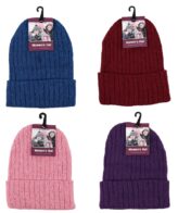 Women's Winter Caps Beanies * 4 Asst.