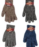 Men's / Unisex Winter Gloves 4 Asst. Colors