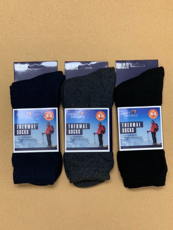 Men's Winter Socks 3 Asst.