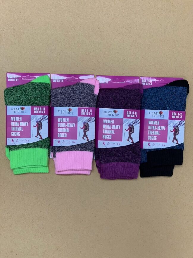 Women's Winter Socks 4 Asst.