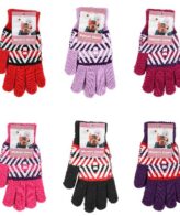 Women's Winter Gloves 6 Asst. Colors