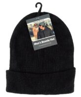 Men's / Unisex Winter Caps Beanies Black
