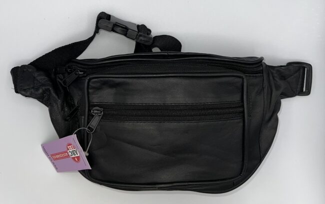Fanny Packs - Black - Genuine Leather