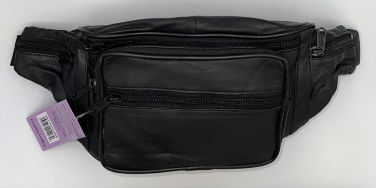 Fanny Packs - Black - Genuine Leather